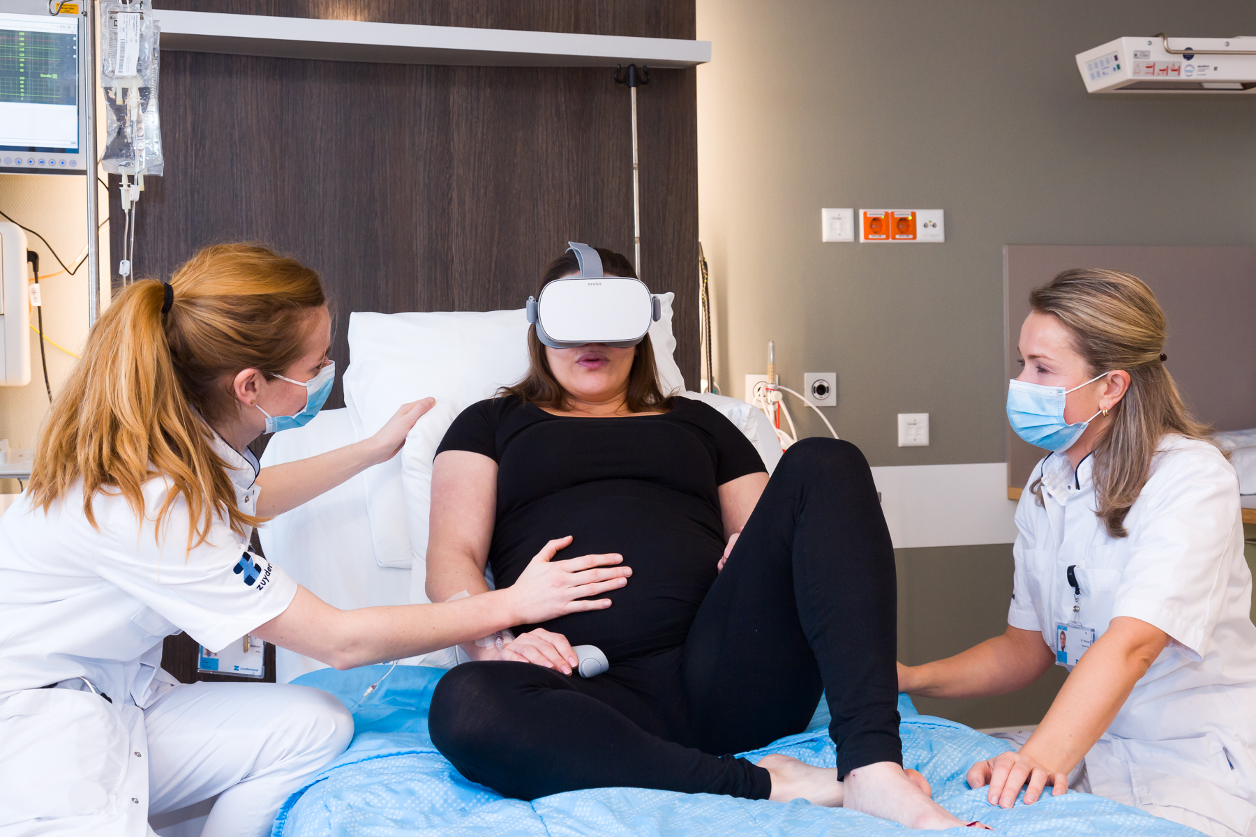 Onderzoek met virtual reality zuyderland ziekenhuis Martine Wassen Anne- Claire Musters De Limburger